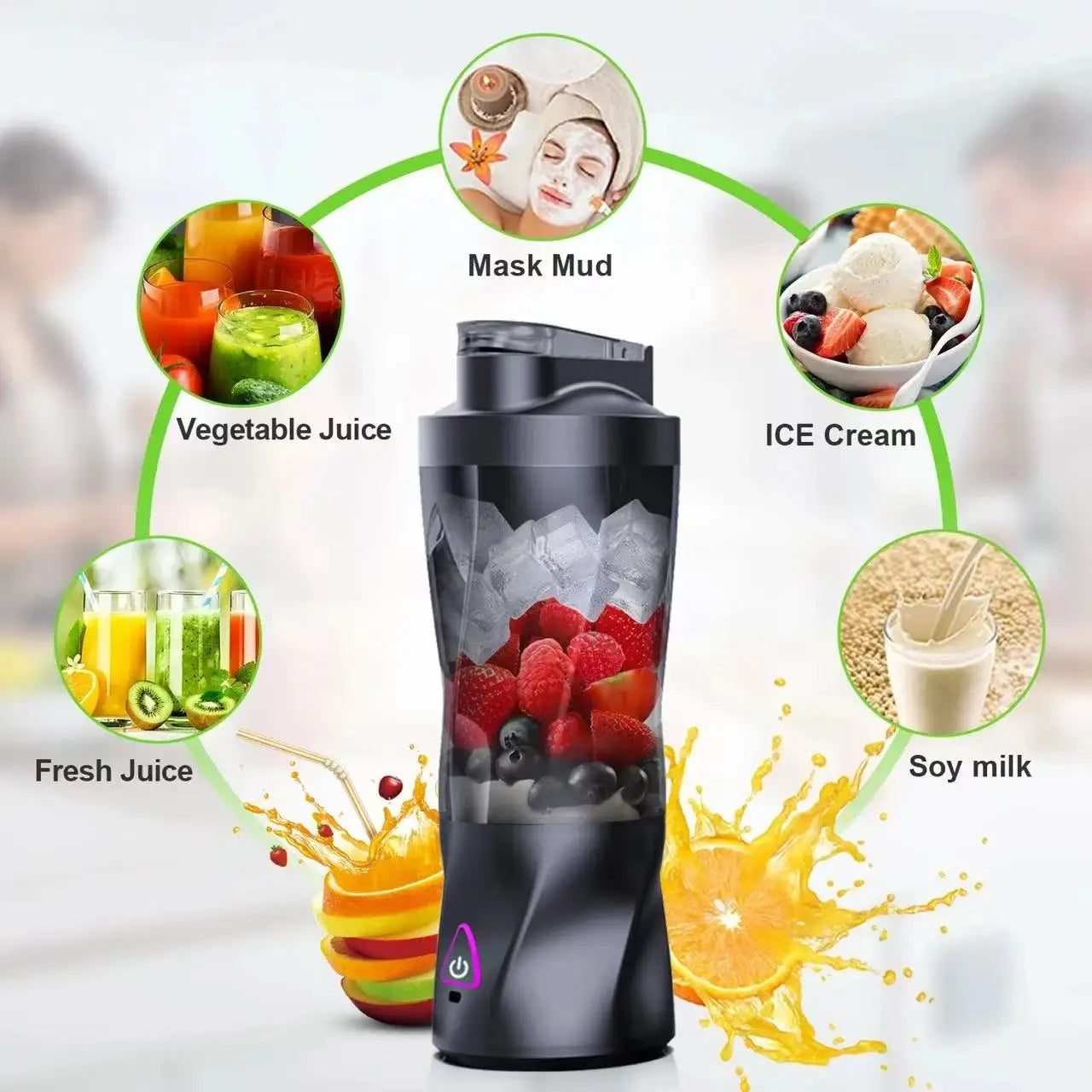 GoSmoothie Max 700ml Wireless Blender