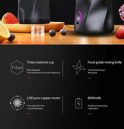 GoSmoothie Max 700ml Wireless Blender